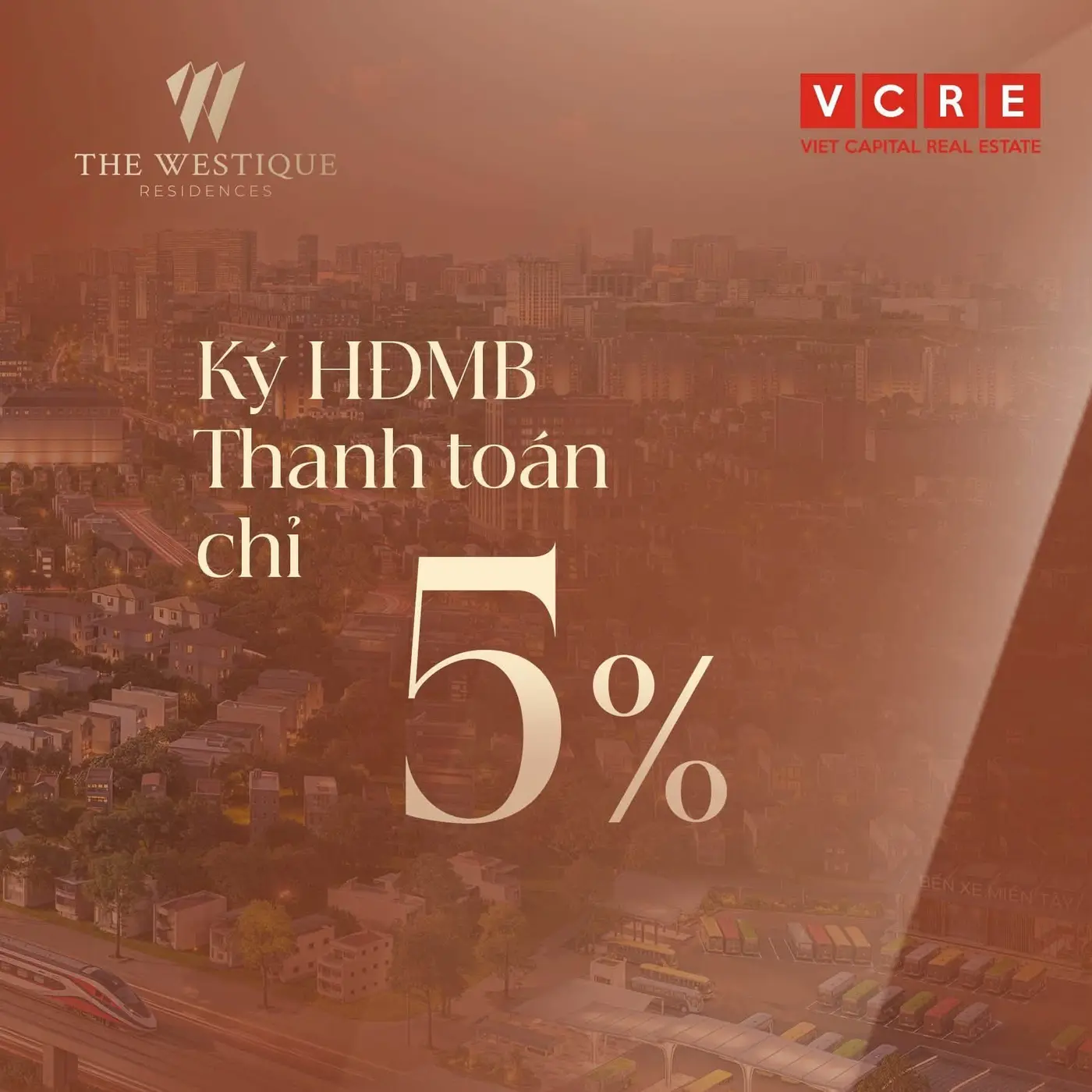 Ký hợp đồng mua bán thanh toán chỉ 5 phần trăm