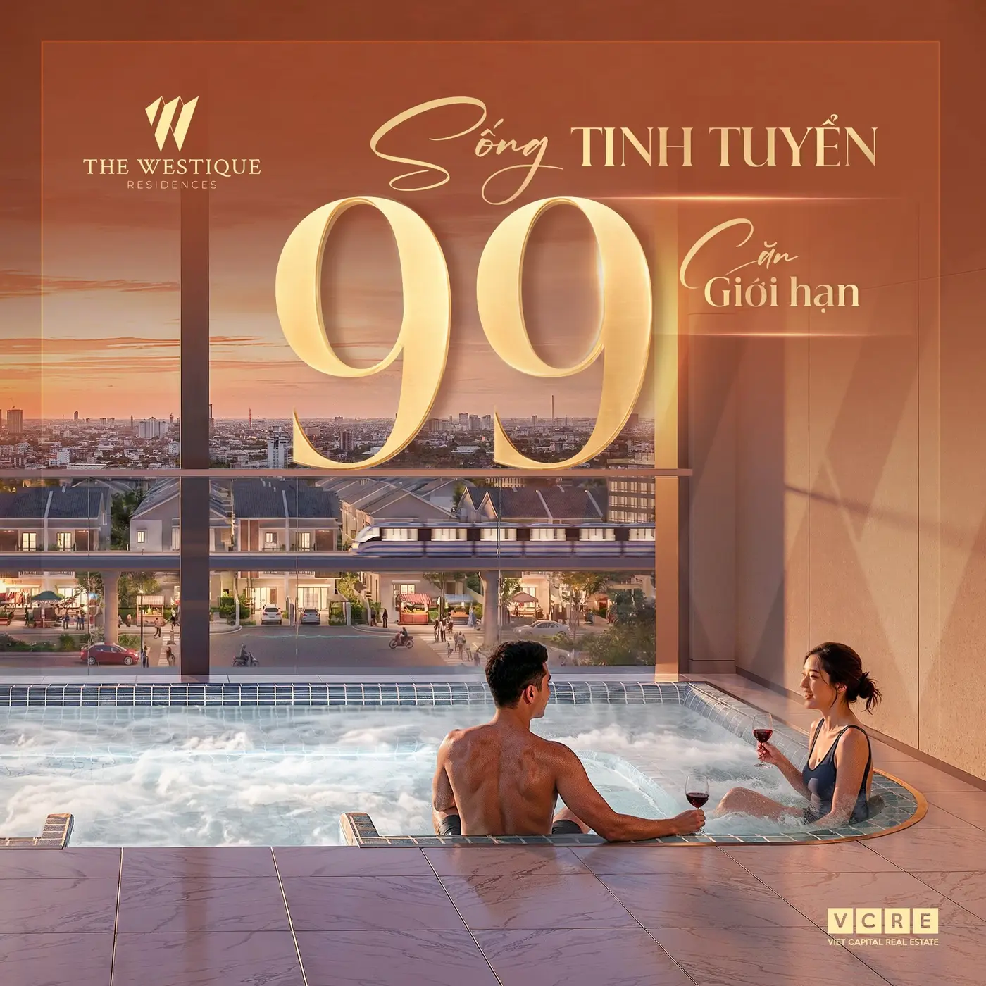 Sống tinh tuyển trong bộ sưu tập giới hạn 99 căn